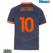 Inter Milan Lautaro Martinez #10 Replica Third Shirt 2025-26 Short Sleeve